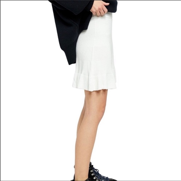 Free People Solid Gold Skirt Cream Medium NWT - Picture 3 of 9